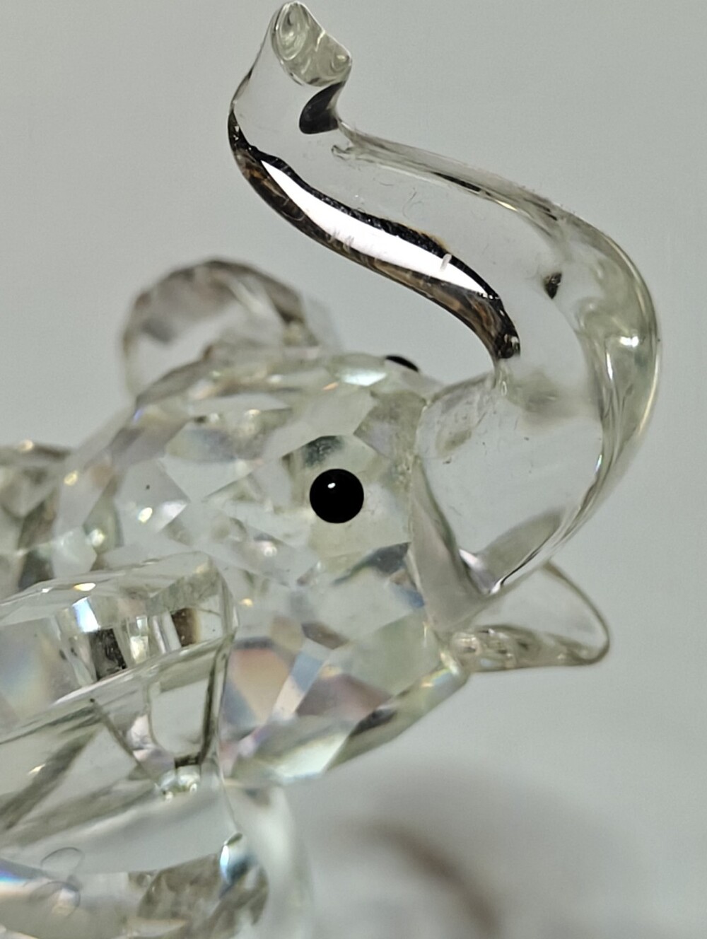 Swarovski Crystal Baby Elephant Figurine